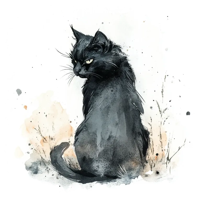 Mr. Kitty, the devious farm tomcat