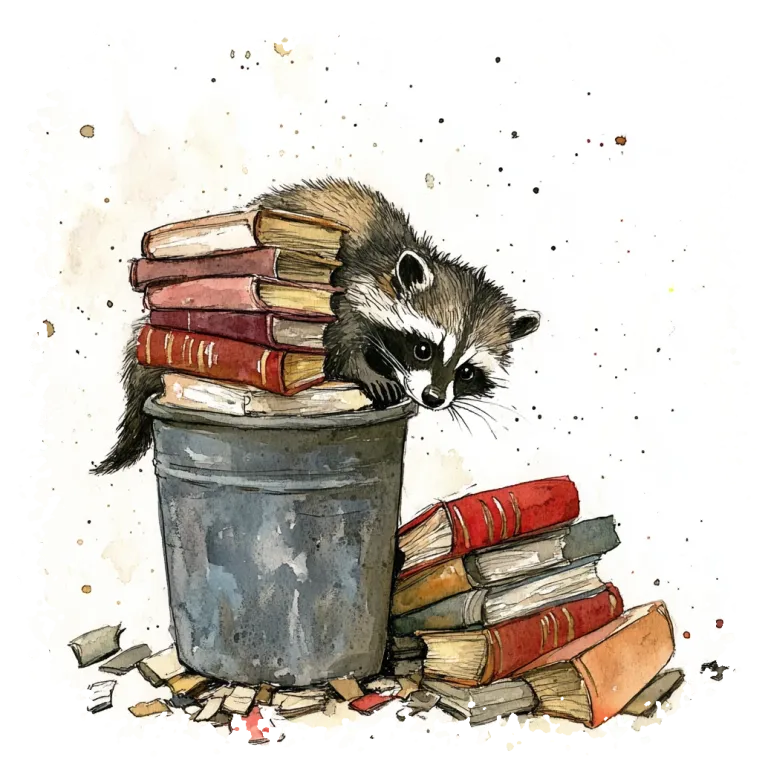 Farm Raccoon, the overenthusiastic one
