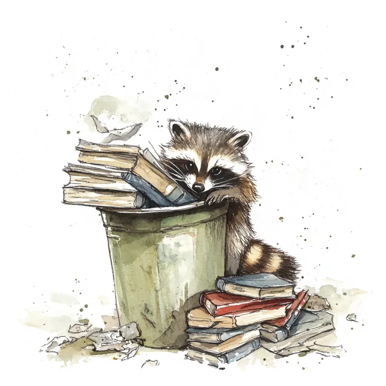Farm Raccoon, the overenthusiastic one