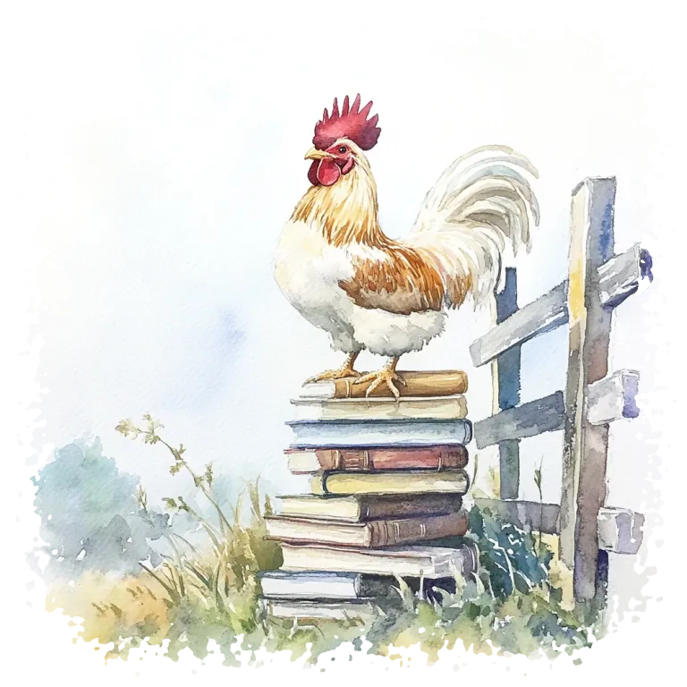 Farm Rooster, the always stressed out one