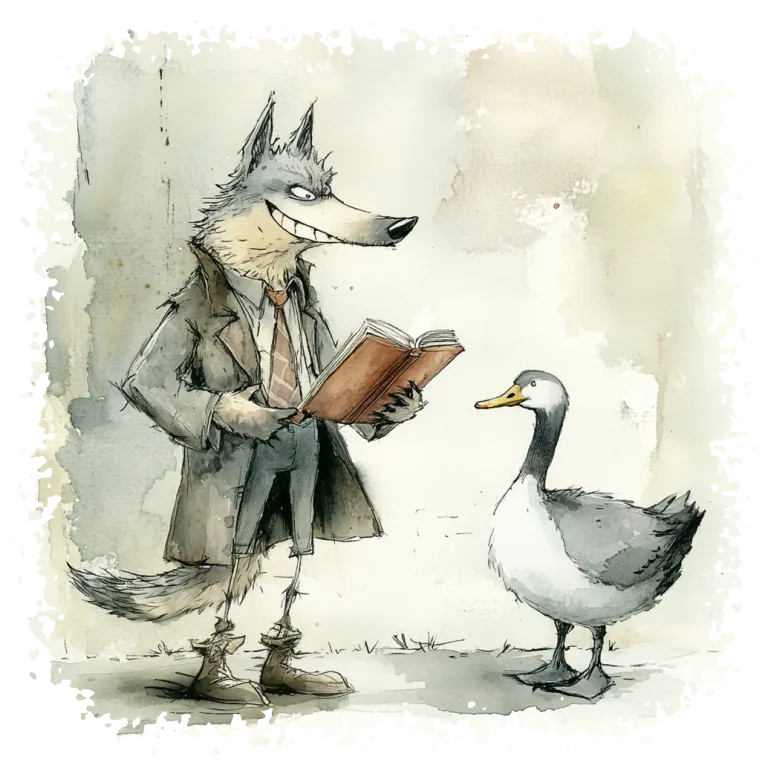 The wolven, shrewd businessman